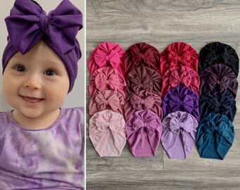 silk baby turban
