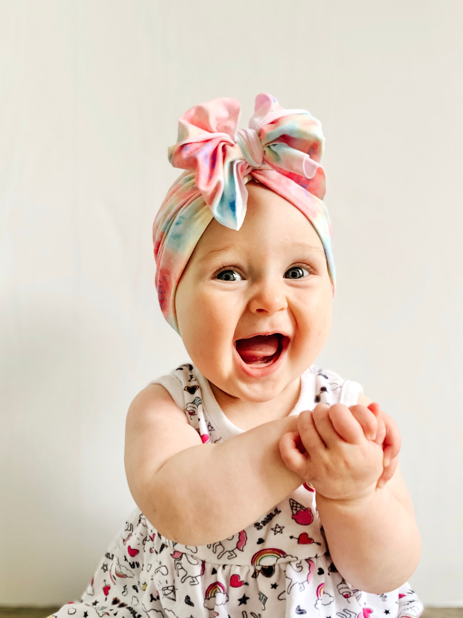 Baby Turban Hat Baby Girl Turban Baby Bow Turban Baby Etsy