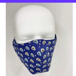 PDF | Face Mask Pattern Template | Face Mask Sewing Pattern | Digital Download - 5 Sizes (Includes Extra Large)