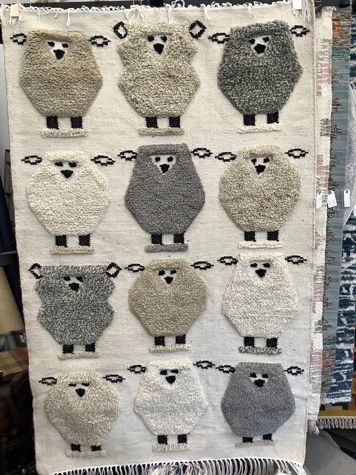 Sheep Rug in Wool Etsy