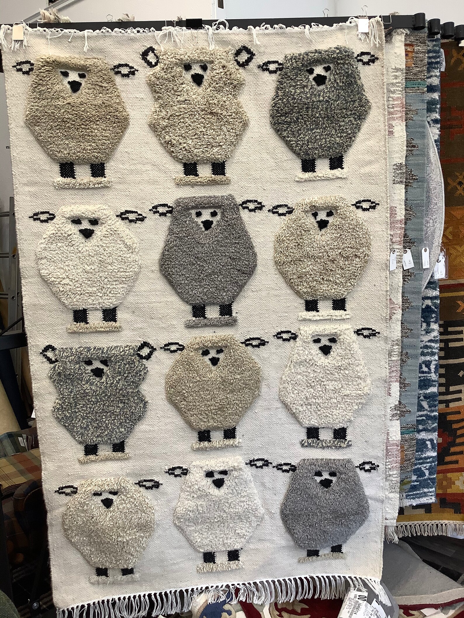 Sheep Rug in Wool Etsy