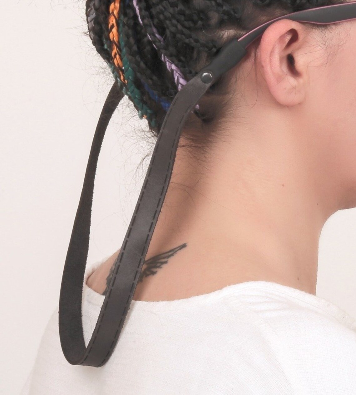 Leather Strap for Sunglasses/Eyeglasses/Reading Glasses Etsy