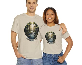 Breathe woodland T-shirt - Unisex Heavy Cotton Tee