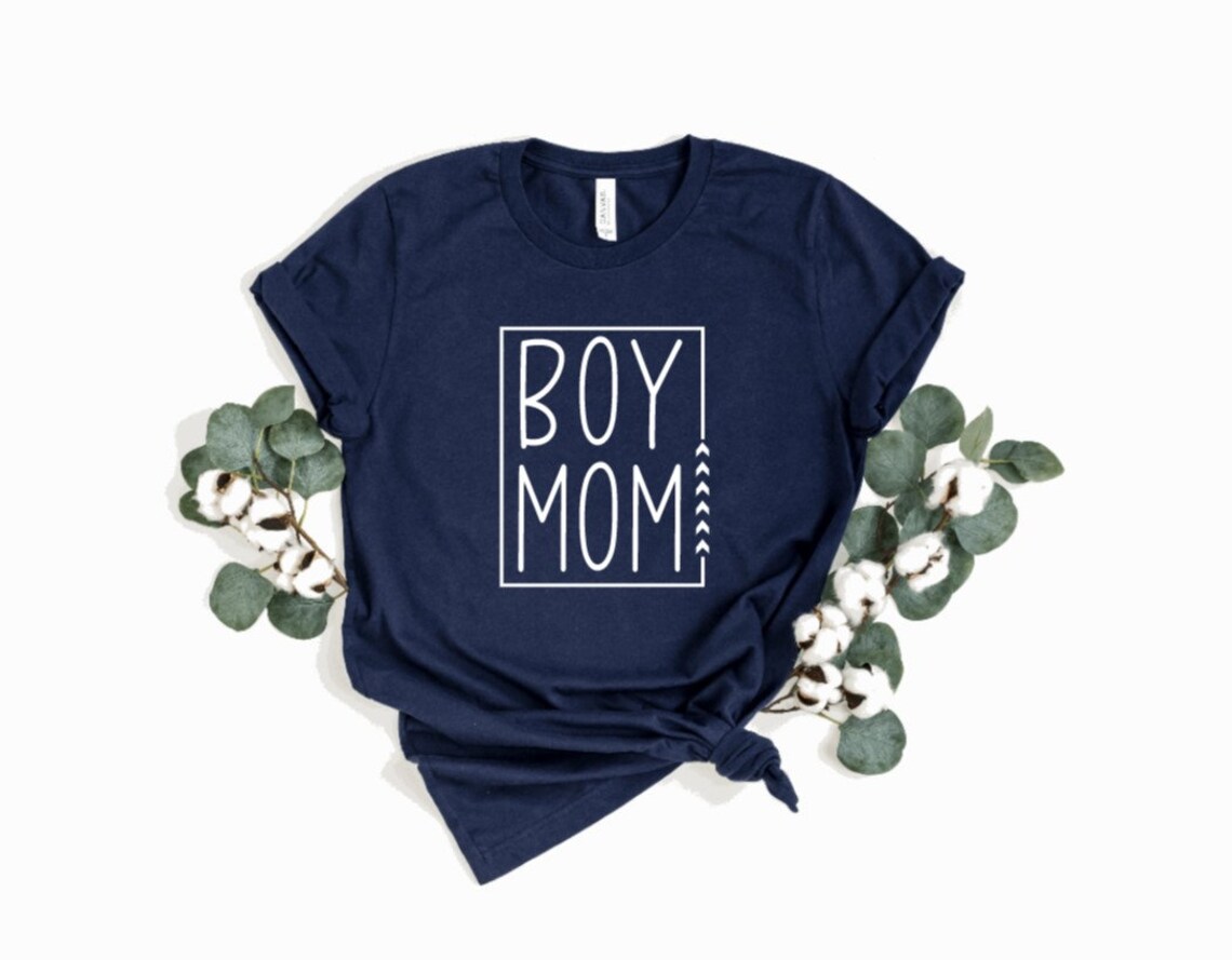 Boy Mom Shirt Tee Tshirt Shirt for Her Mom Mommy Mother Etsy