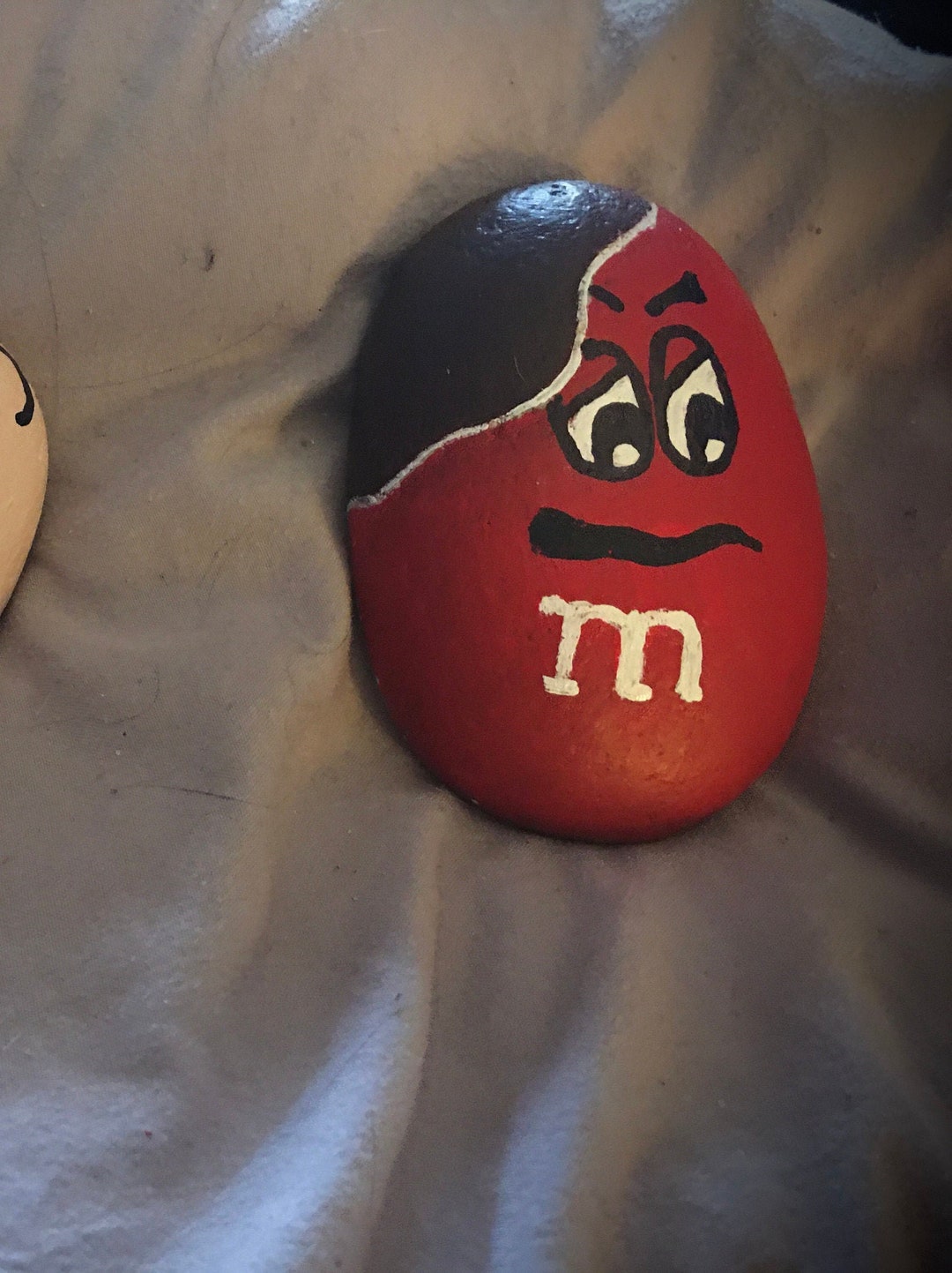 M & M Adorable Hand Painted Rock Etsy