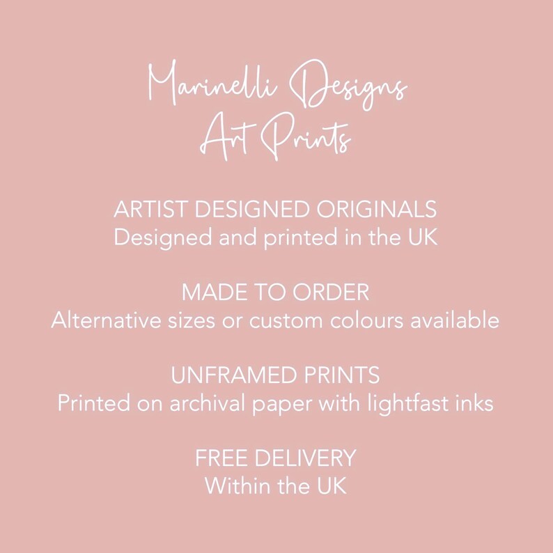 Pastel Pink Floral Wall Art Set of 4, Daisy and Heart Prints image 5