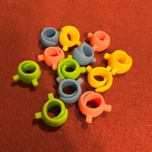 PeavyTailor 12 pcs #10 Sewing Bobbin Holder Thread Clips Spool Clamps