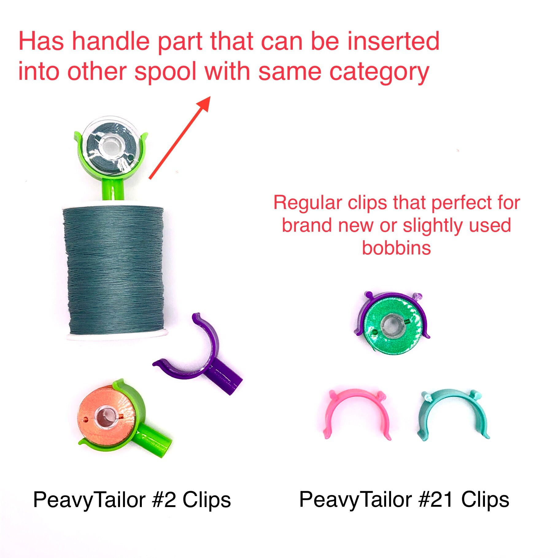 PeavyTailorUS Peavytailor 9 Pcs Swivel Snap Bolt Keychain Clips Keychain Hooks Spring Clasps with Hook for Key Chains, Tags and Lanyards (with Key Rings)