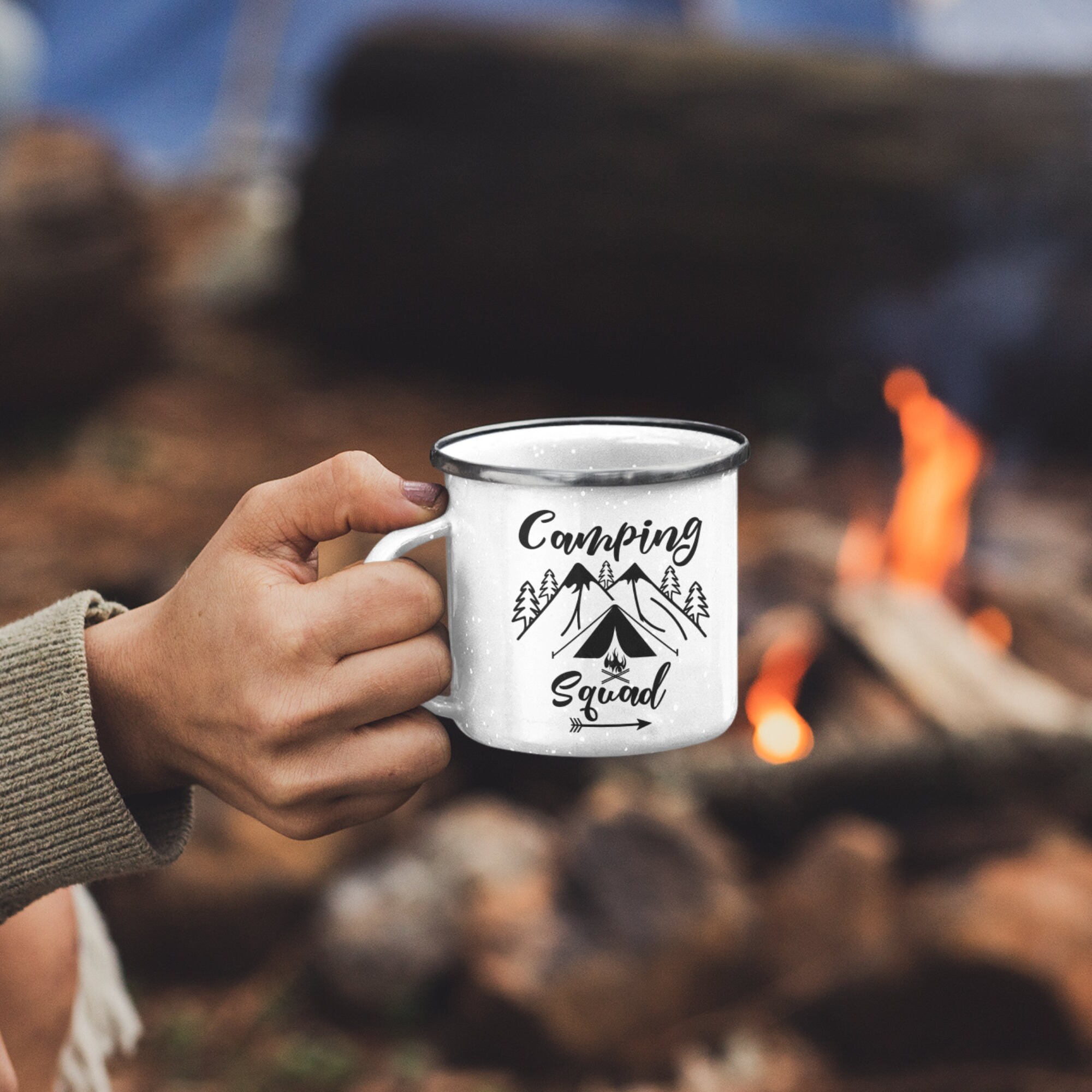 Personalised Camping Mug Personalised Camper Mug Traveller Etsy