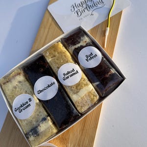 Cake slice tasting box, letterbox cake, cake selection box