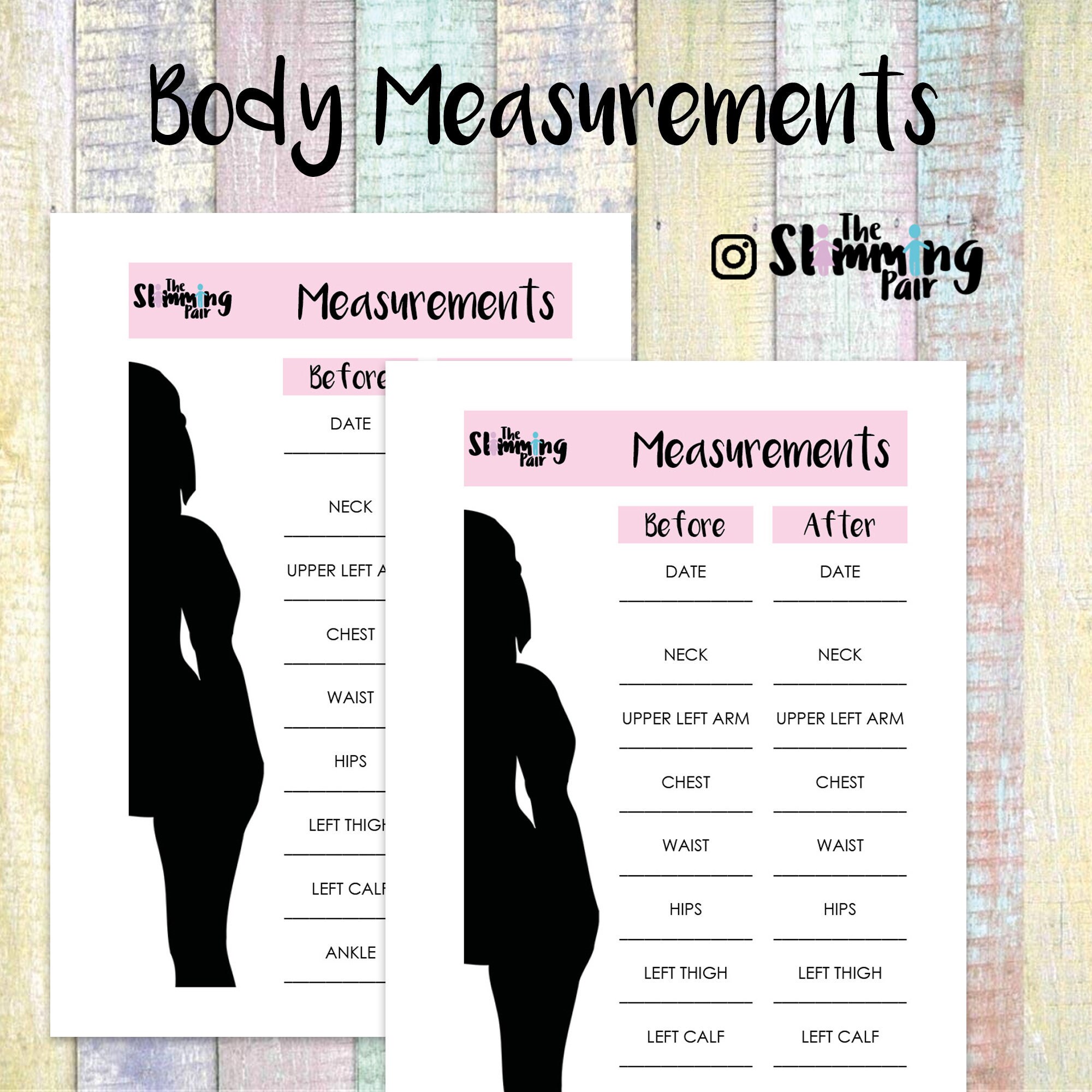 Body Comparison Chart Download Track NonScale Victories PDF Body