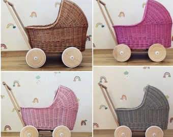 baby fashion wicker pram
