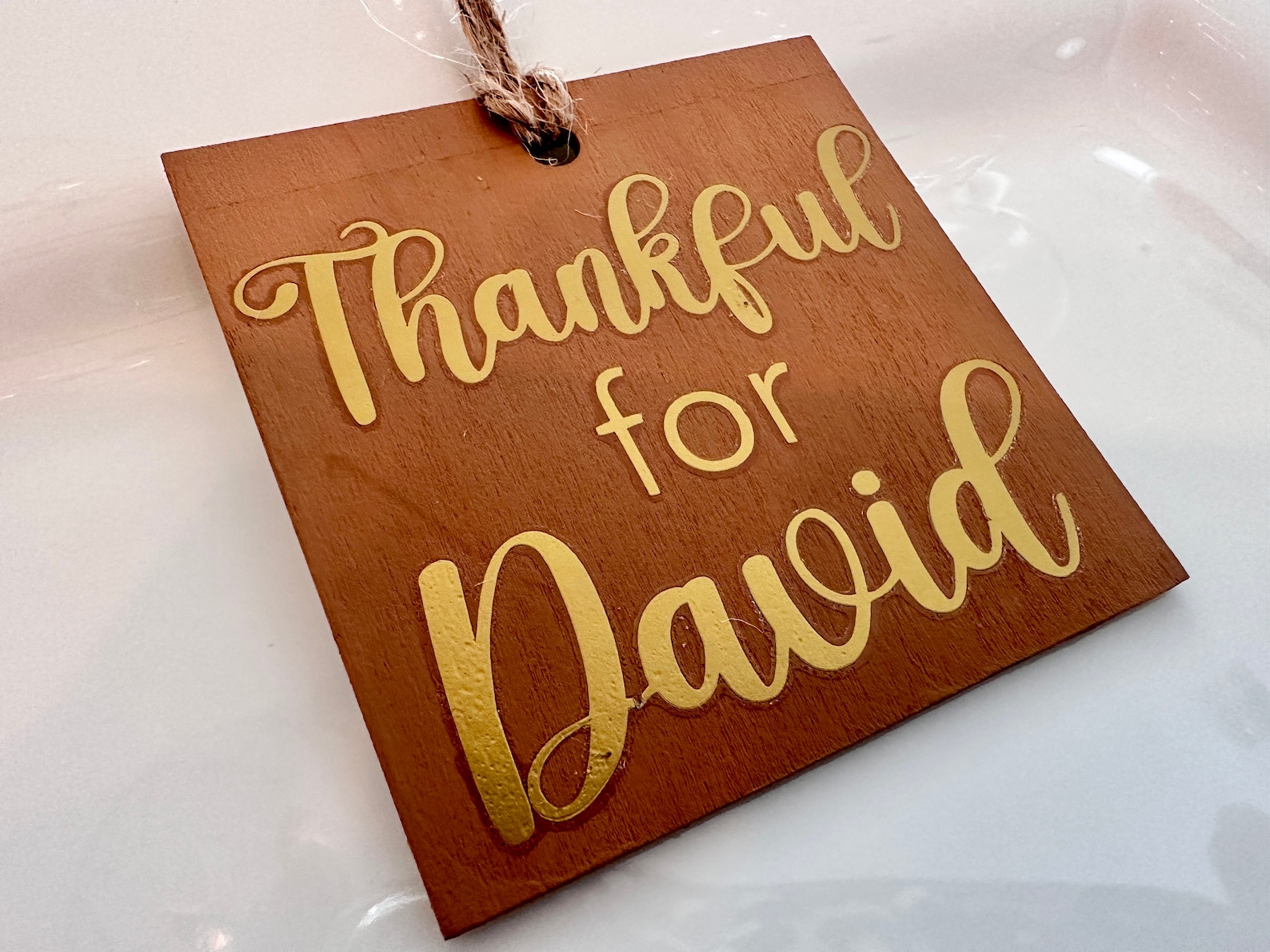 Thanksgiving table place cards