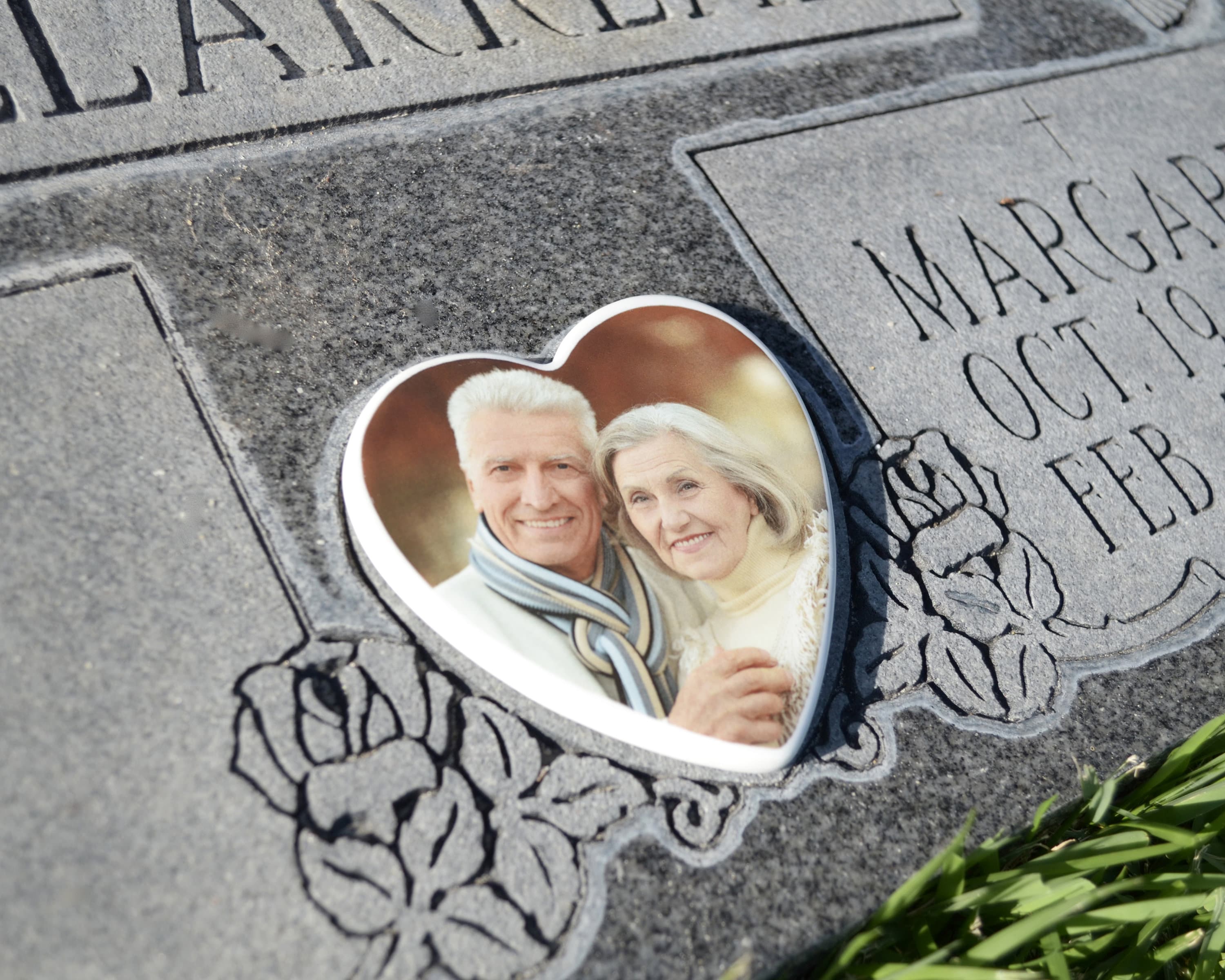 Heart Pictures for Headstones Ceramic Headstone Photos Etsy