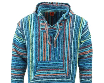 Multicolor baja hoodie cheap