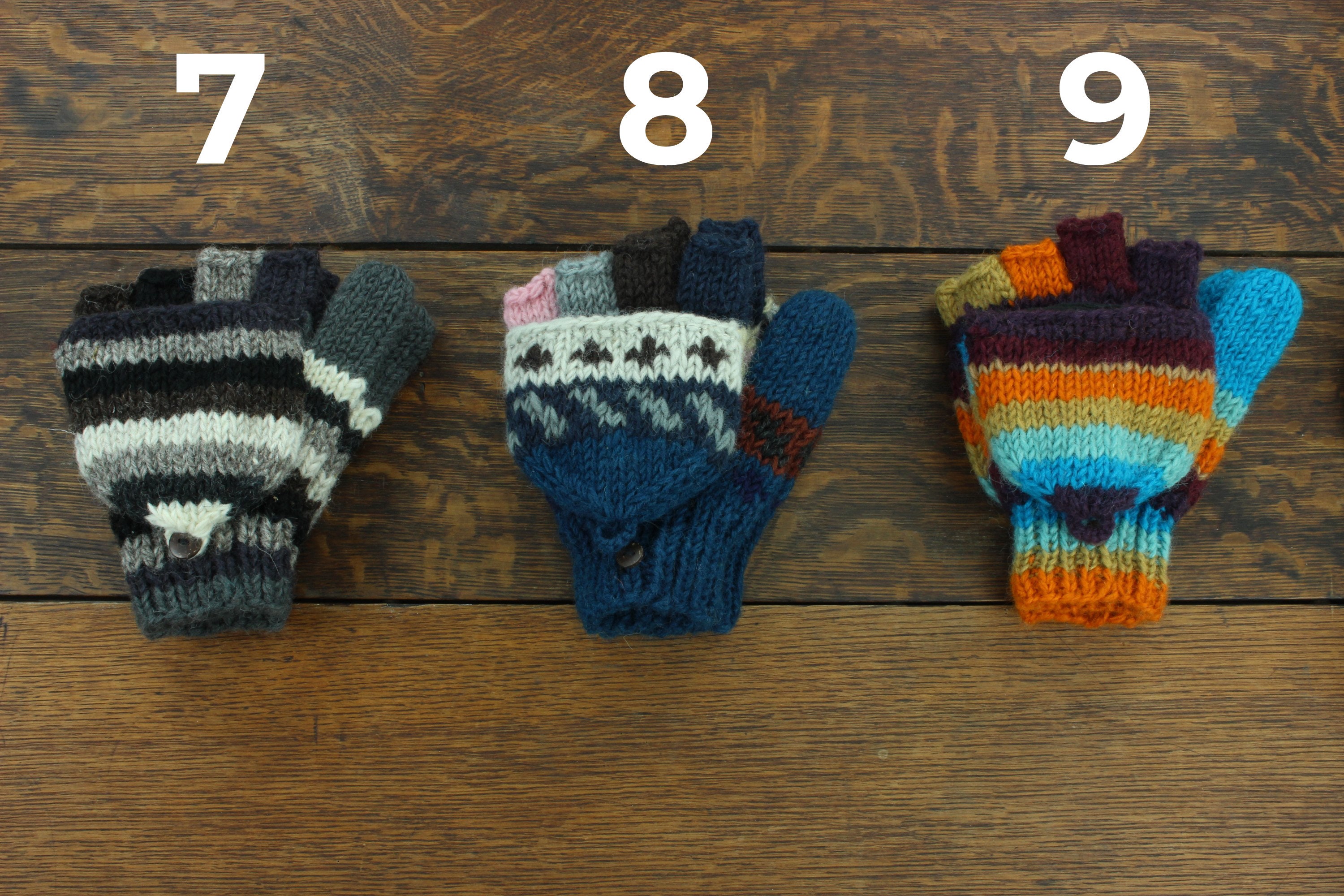 Brayden Colorwork Mittens Yarn Vibes 100% Organic Knit Kit