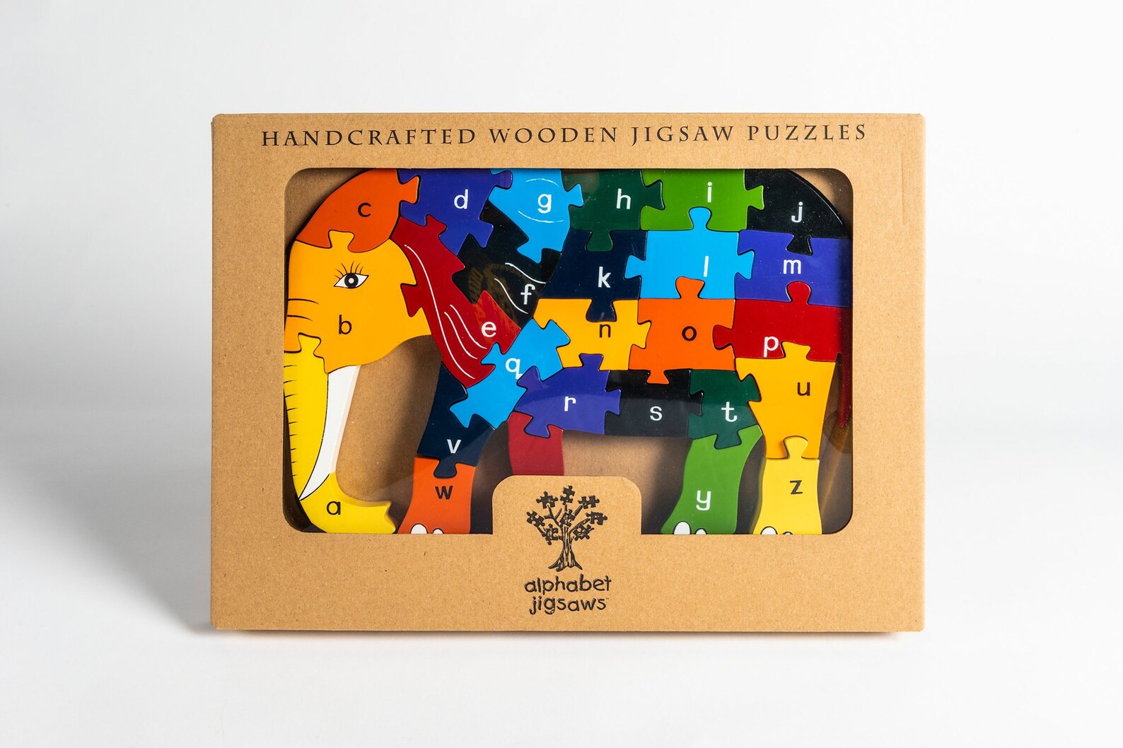 Alphabet Number Wooden Jigsaw Puzzle Handmade Children's - Etsy