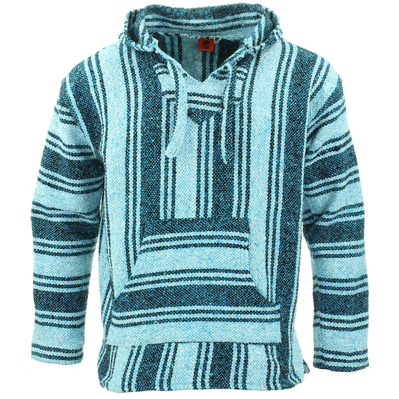 Baja sales striped hoodie