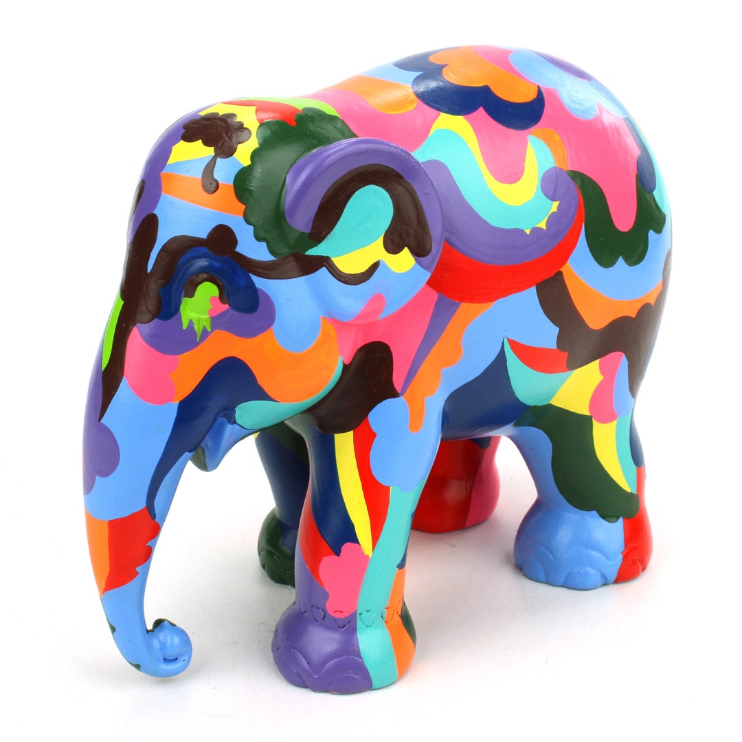 Limited Edition Replica Elephant - Taxi Elephant (10cm)