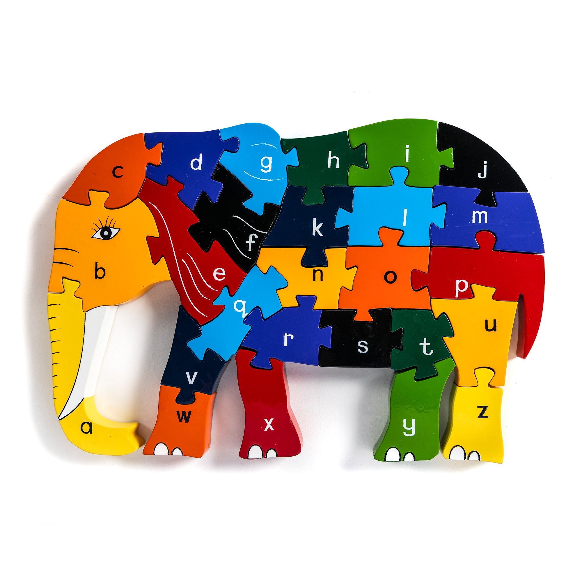 Alphabet Number Wooden Jigsaw Puzzle Handmade Children's - Etsy