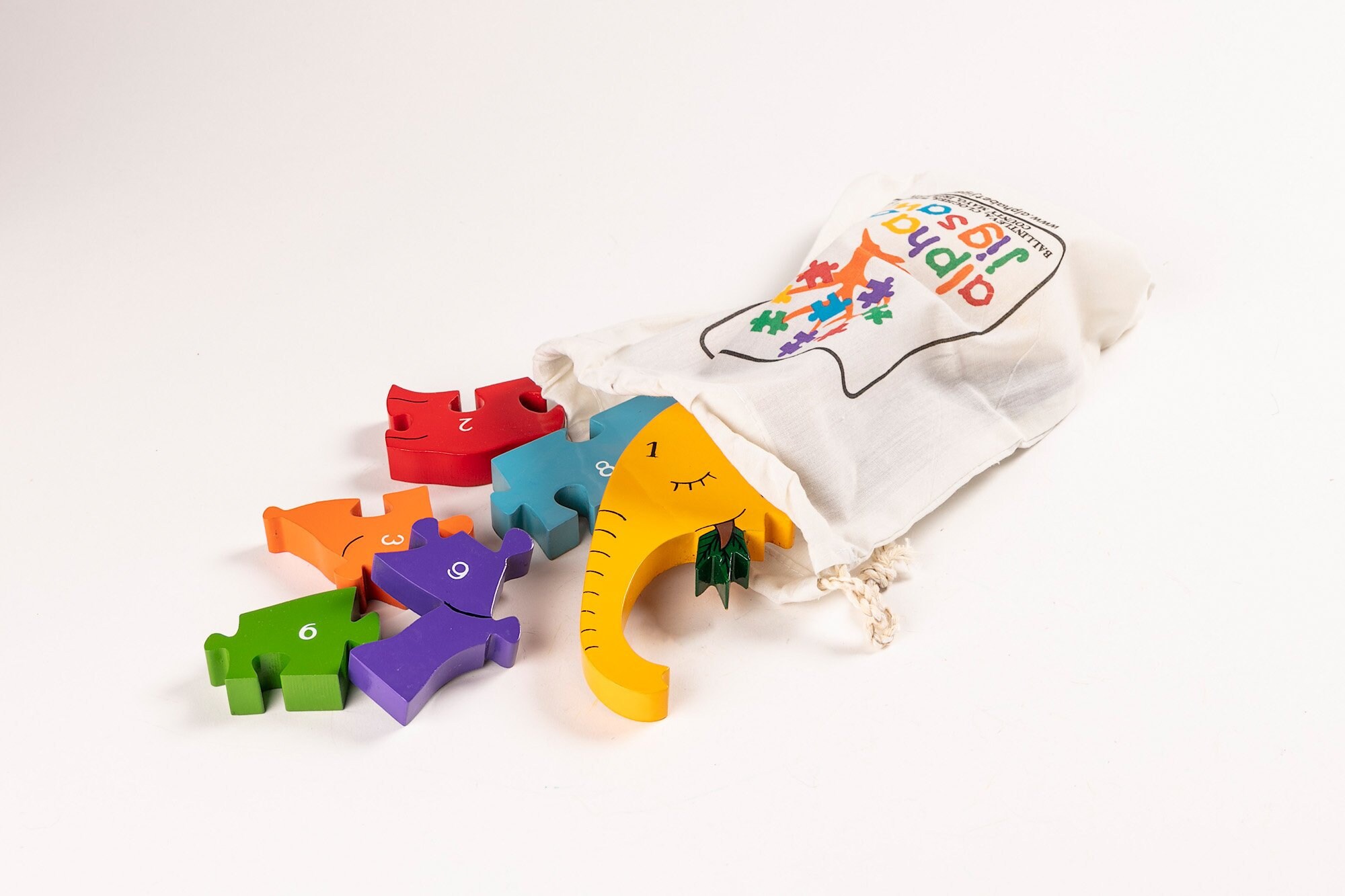 Alphabet Number Wooden Jigsaw Puzzle Handmade Children's - Etsy