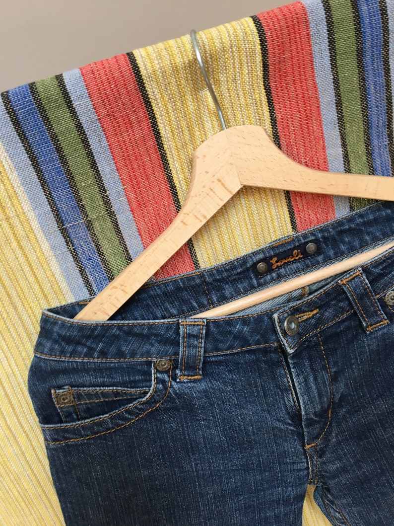 vtg A-5 90s Pants for Women size S Nineties Style 80s blue Jean Pants Women jeans