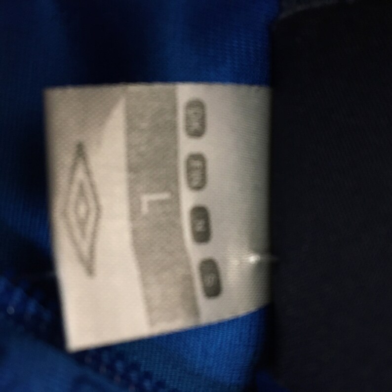 vtg Umbro blue running jacket 90s Men retro top vintage man 90s Size Men L