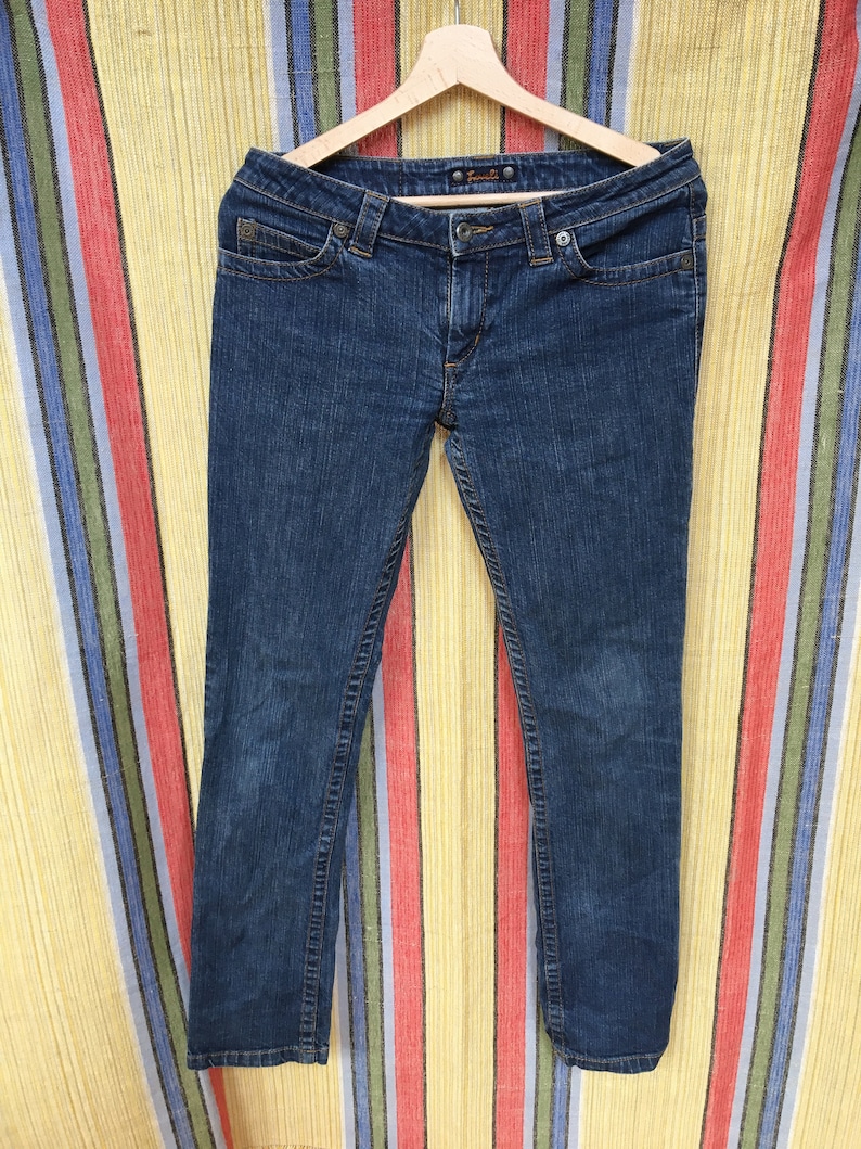 vtg A-5 90s Pants for Women size S Nineties Style 80s blue Jean Pants Women jeans