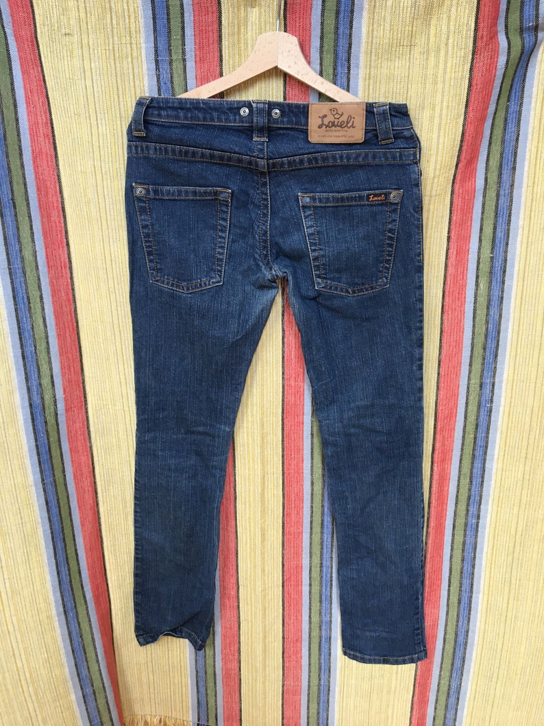 vtg A-5 90s Pants for Women size S Nineties Style 80s blue Jean Pants Women jeans