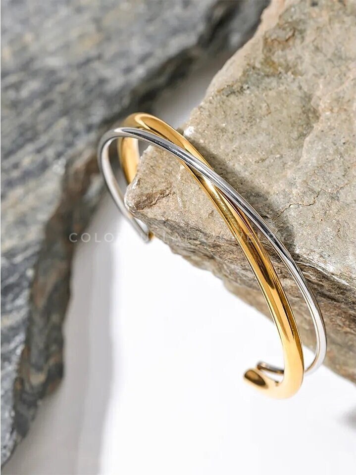 Trendy High Quality Stainless Steel Simple Roman Hollow Bangle For Men  Holiday Birthday Gift For Boyfriends Girlfriends, Quick & Secure Online  Checkout