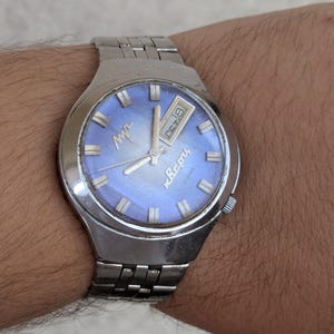 Luch Gift Watch – Quartz & Mechanical – USSR, 1981 – Engraved to V.S. Kalashnikov
