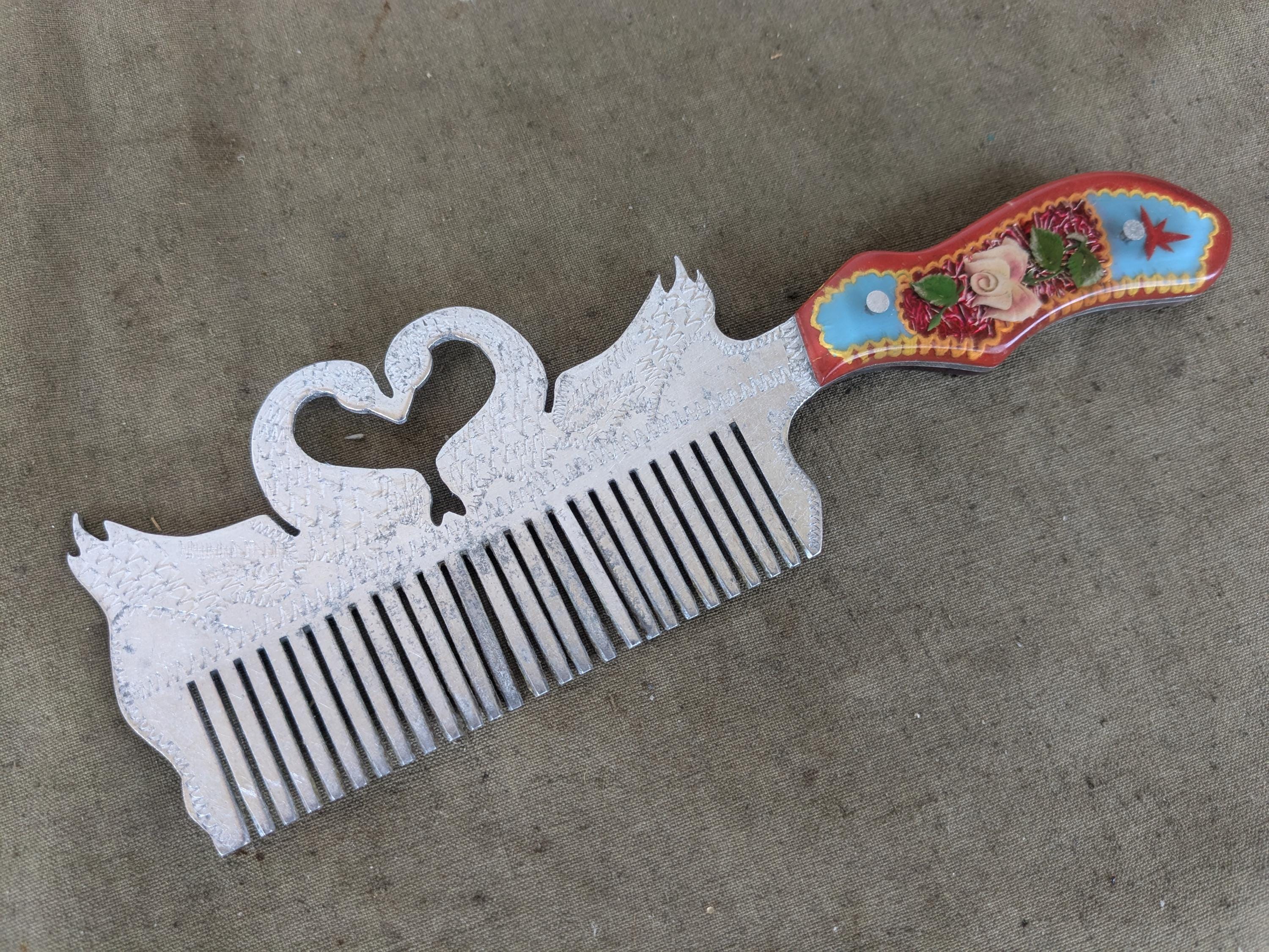 70s Hair Comb - Etsy