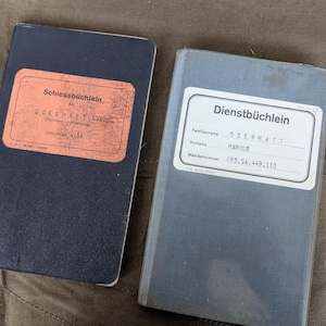 Swiss Army service records 1970s