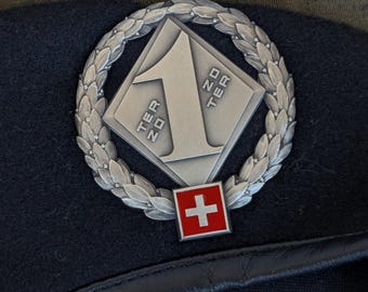 山岳歩兵師団第10ベレー帽 スイス陸軍特殊部隊制服 サイズ60 - Etsy 日本