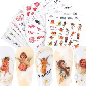 Love Angels  Nail Stickers