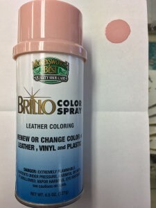Brillo color deals spray leather