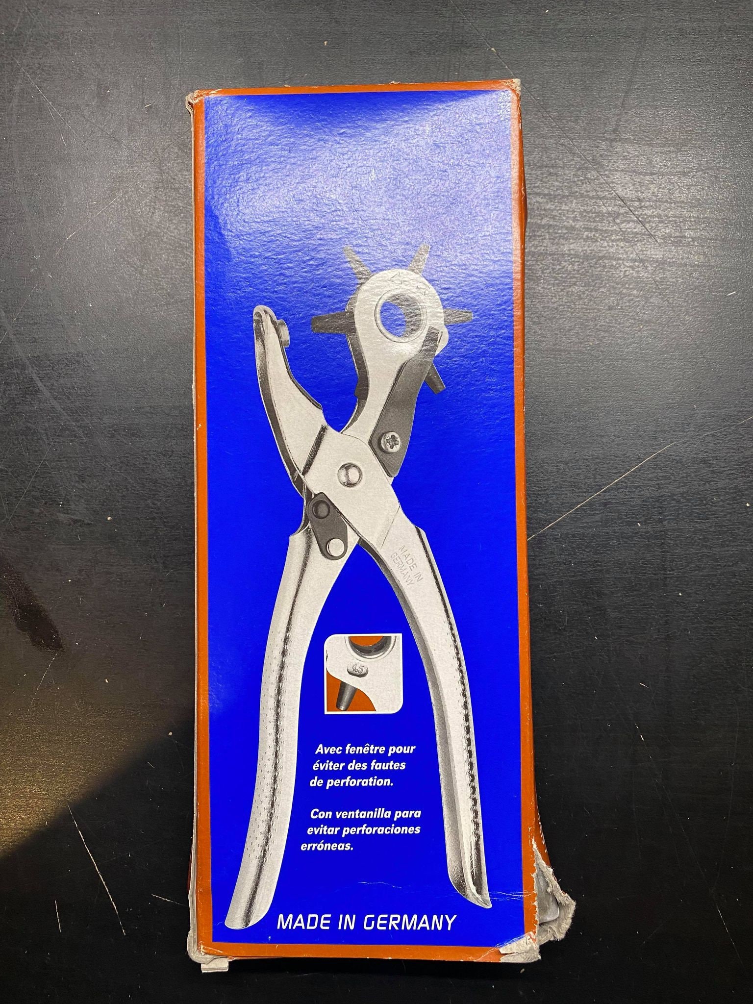 Maquina Agujeros Cinturon Lichamp Kit De Perforación Manual De Perforación,  Juego De Troqueles De Perforador De Conductos De Hoja De Metal Resistente  Maquina Hacer Agujeros Cinturones, image size:1536x2048