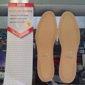 Tacco Footcare Leather Insoles