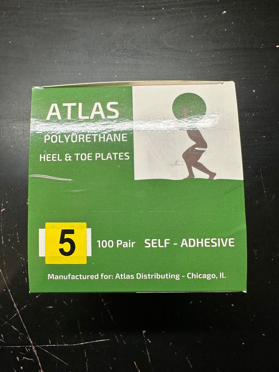 Atlas Shoe Heel Plates 5 Clear 100 Pairs No Nails Etsy