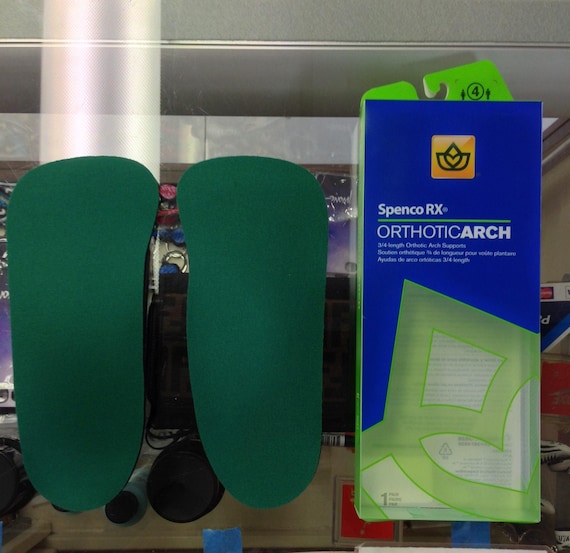 Spenco RX Orthotic Arch 3/4 Insoles Youth/men Canada