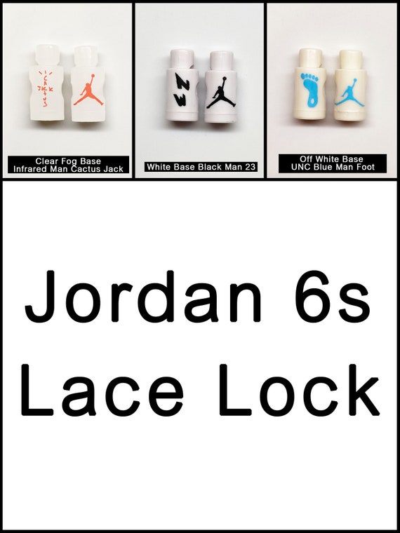 LACE LOCKS, WHITE PAIR