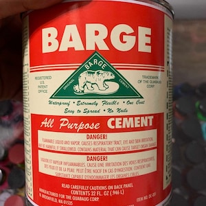 BARGE Cement BARGE All Purpose Cement, 1/EA - Barge Cement DC031 EA - Betty  Mills