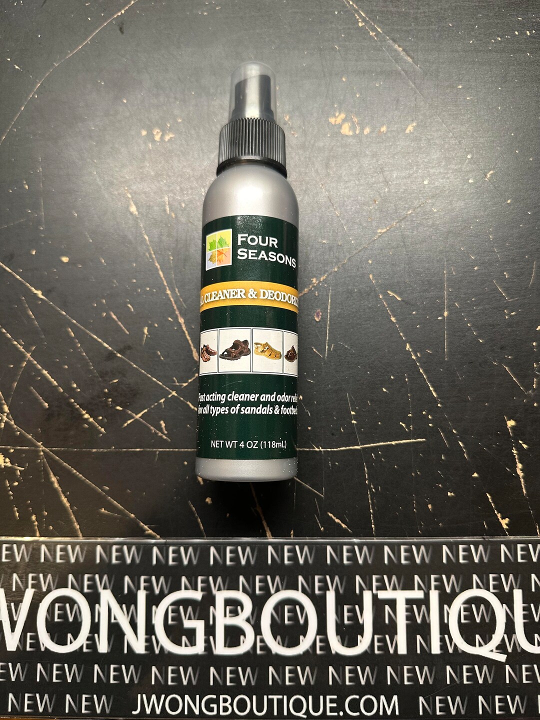 Four Seasons Sandal Cleaner and Deodorizer 4 Oz Etsy