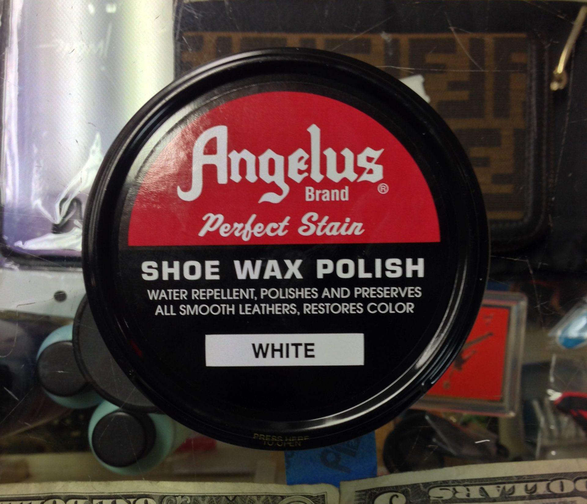 Angelus White Shoe Wax Polish Shoe Polish Angelus Neutral Shoe Wax