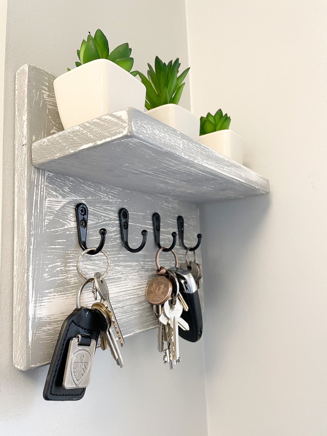 Grey key best sale holder