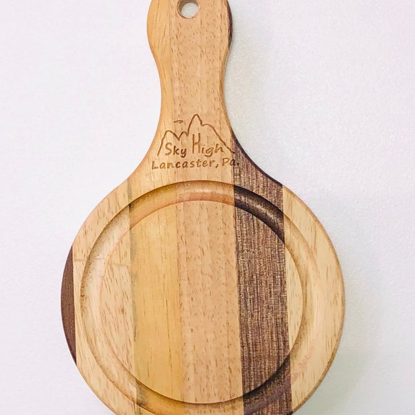 Small Round Cutting Boards Etsy