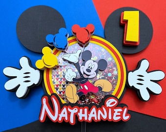 Mouse Inspired Cake Topper