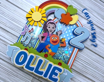 Teacher Inspired Cake Topper