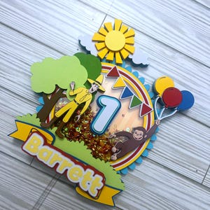 Monkey Cake Topper