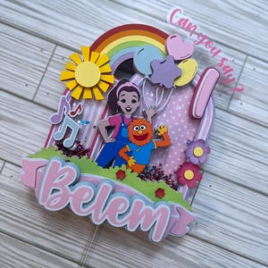 Teacher Inspired Cake Topper